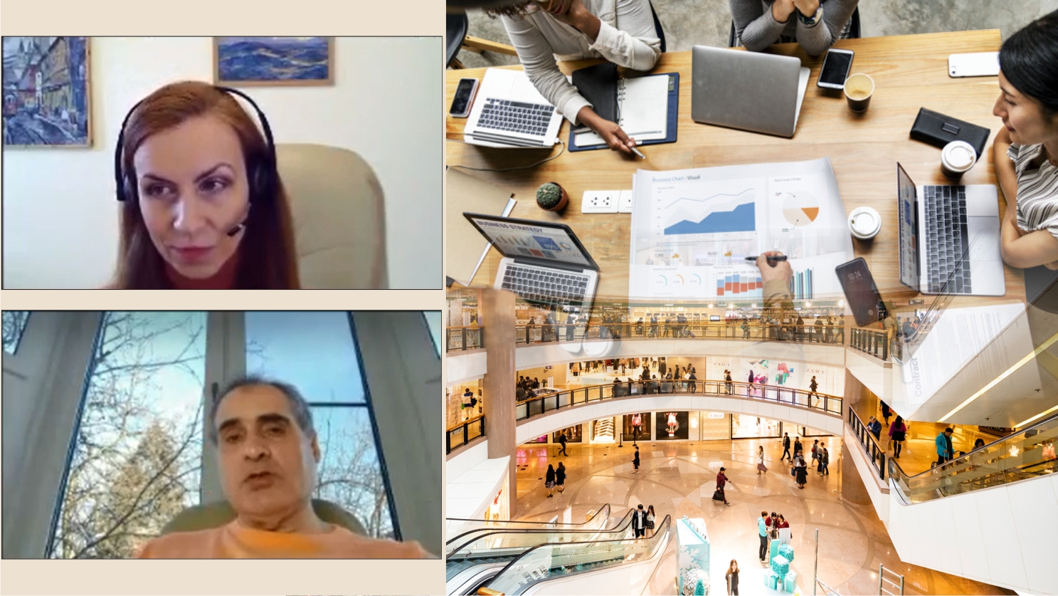 Современные тенденции в проектировании торговых центров, управлении на семинаре Киры и Рубена Канаян