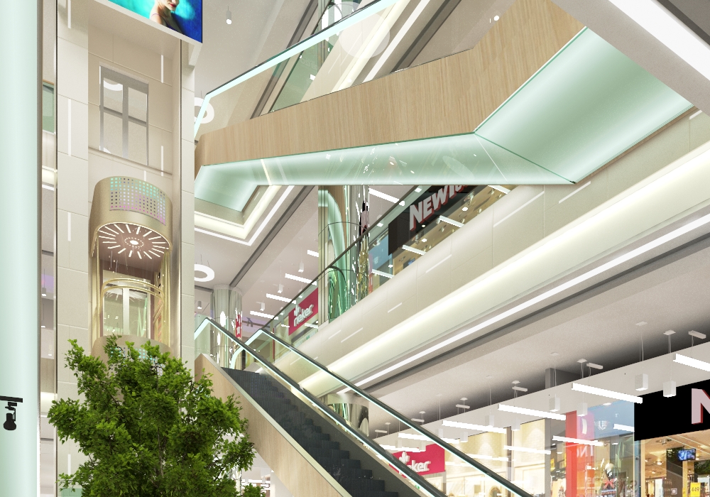 Индивидуальный проект интерьера торгового центра «Макси Молл» в Хабаровске, 3-я очередь, Kanayan Retail Design