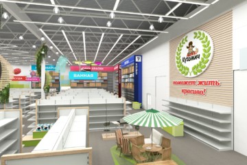 Проект супермаркета товаров для дома и сада “Кузьмич”