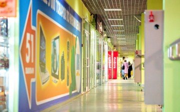 Интерьер ТЦ "Версаль" в Иркутске