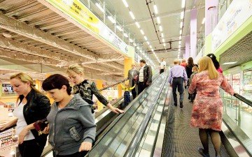 Интерьер ТЦ "Версаль" в Иркутске