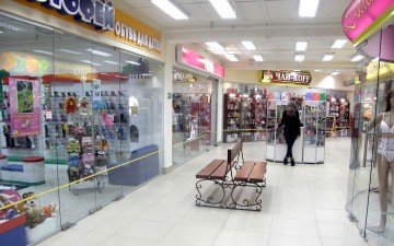 Интерьер ТК "Городок" в Коврове