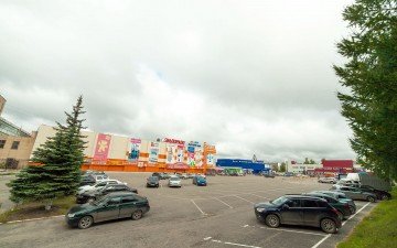 Фасад ТК "Городок" в Коврове