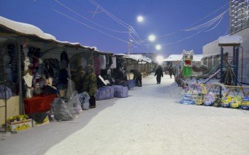 Универсальный рынок "Столичный" в Якутске до реконструкции