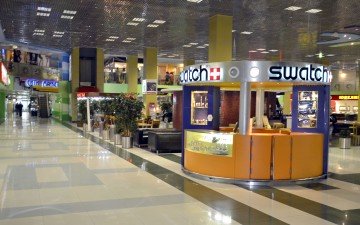 Интерьер ТРК "Сити Молл" в Южно-Сахалинске