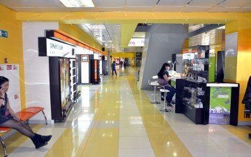 Интерьер ТРК "Сити Молл" в Южно-Сахалинске