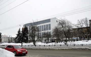 Фасад ТЦ «Вятка-ЦУМ» в Кирове