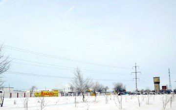 Фасад ТЦ «Народная ярмарка» в Волгограде