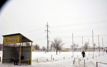 Фасад ТЦ «Народная ярмарка» в Волгограде