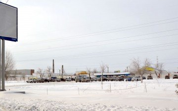 Фасад ТЦ «Народная ярмарка» в Волгограде