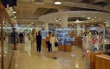 Интерьер ТЦ "Центральный" в Обнинске