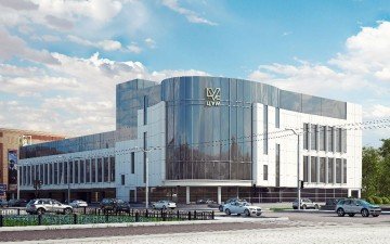 Визуализация фасада ТЦ «Вятка-ЦУМ» в Кирове