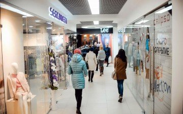 Интерьер ТЦ «Вятка-ЦУМ» в Кирове