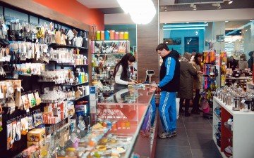 Интерьер ТЦ «Вятка-ЦУМ» в Кирове