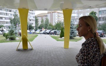 Входная группа ТЦ «Апельсин» в Тамбове