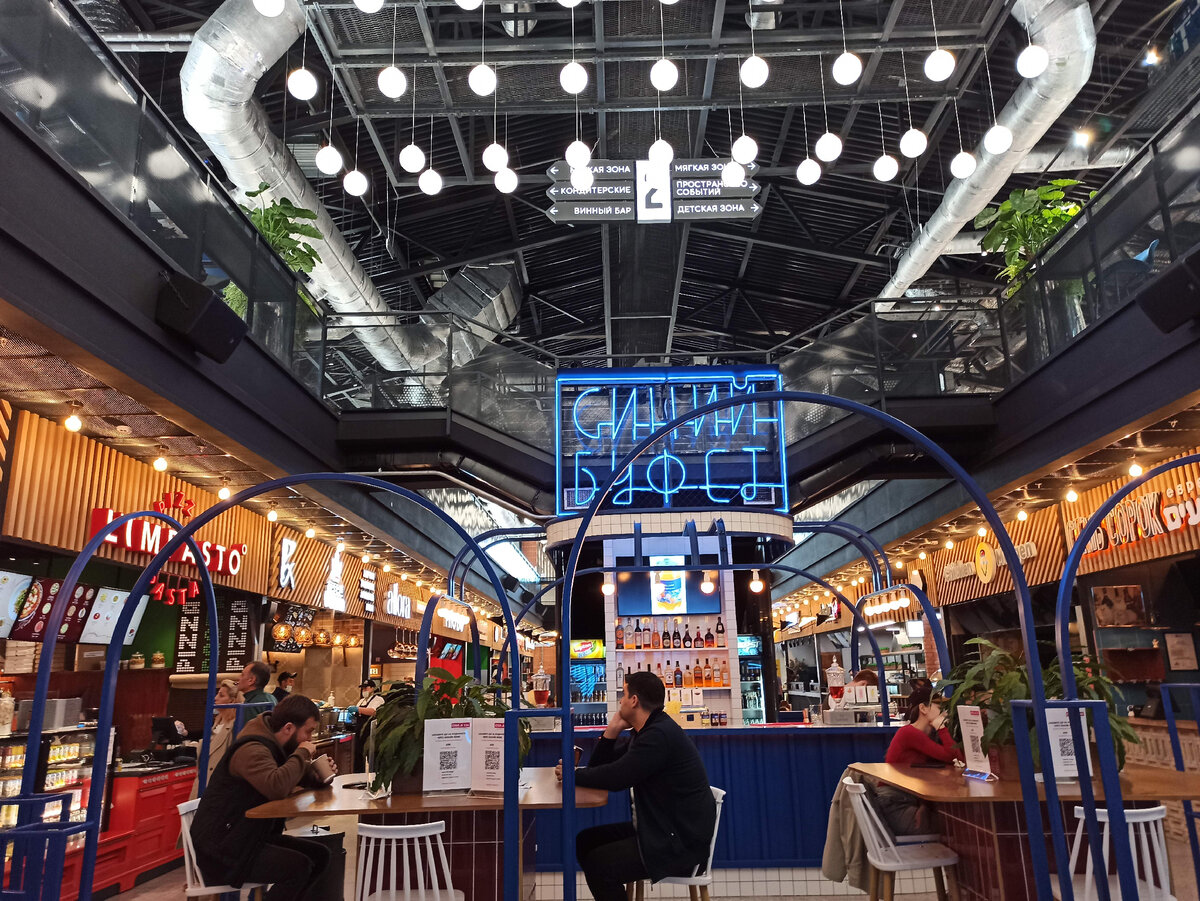 Проект фудхолла «Foodmarket» в Краснодаре в Торговом квартале «Центр города» включает множество гастрономических концепций Проект фудхолла «Foodmarket» в Краснодаре в Торговом квартале «Центр города» включает множество гастрономических концепций