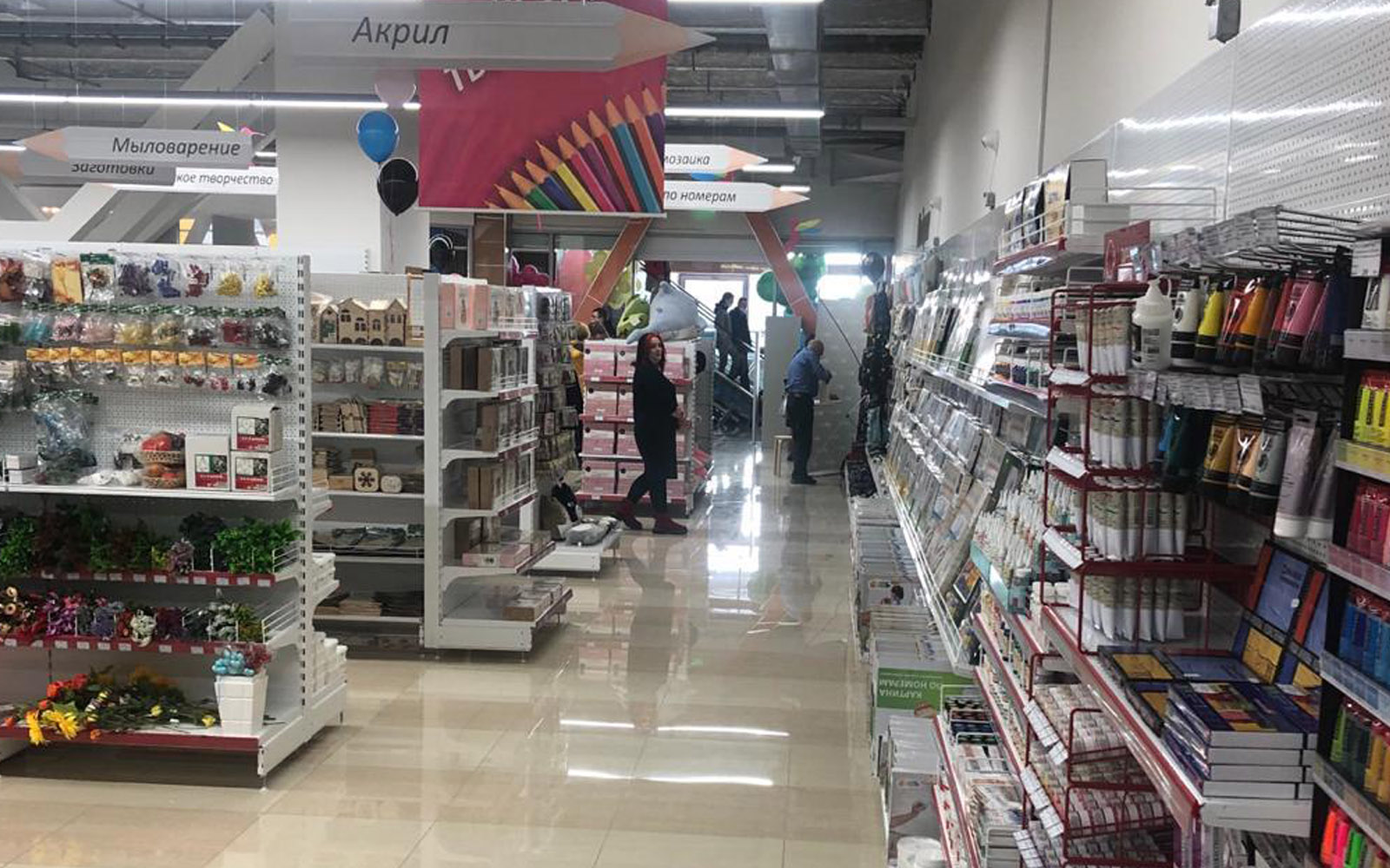 Проект супермаркета выполнен специалистами Kanayan Retail Design